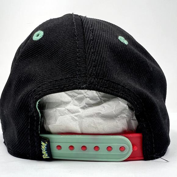 Pokemon Bulbasaur Hat Men's Black Green Outdoor Snapback Summer Baseball Cap - Picture 4 of 10